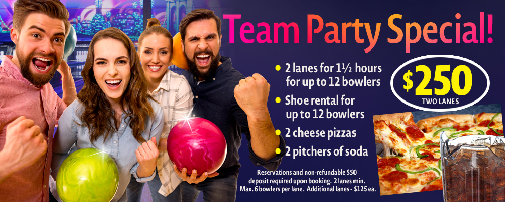 Teen & Adult Parties | Irvine Lanes